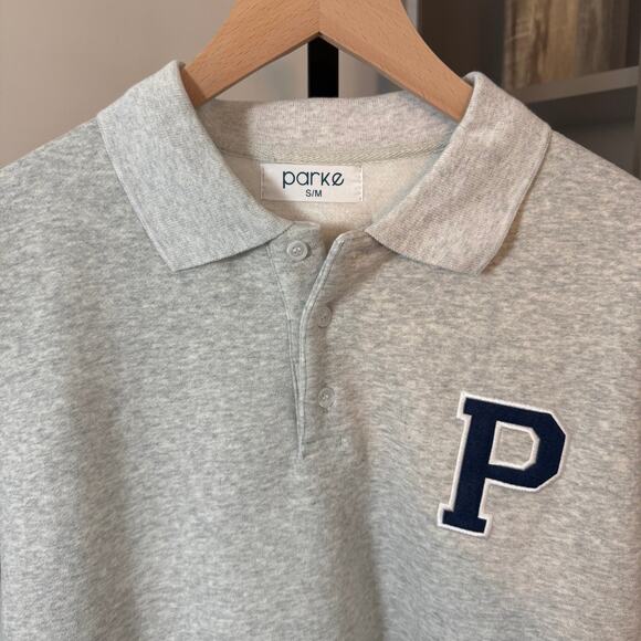 Gray Polo Sweatshirt - Picture 4 of 7